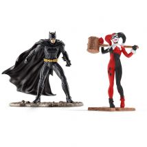 Schleich DC Comics Batman Vs. Harley Quinn Scenery Pack