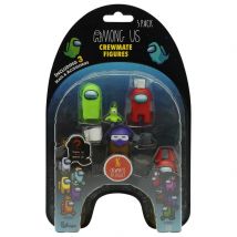 Official & Fully Licensed Among Us Crewmate Figures 5 Pack v1