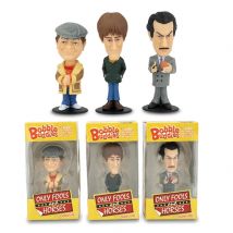 Only Fools and Horses Bobblehead Small Figures 3-Pack - Del Boy, Rodney, Boycie