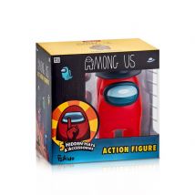 Official & Fully Licensed Among Us Red Action Figure 17cm 1-Pack Window Box