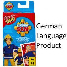 UNO Junior Fireman Sam Card Game Mattel Games FMW18 (German Language Product)