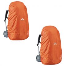 2X Vaude Raincovers for Backpacks 6-15L - Orange