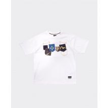 Evisu T-Shirt Multi-Pocket Bianca