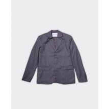 Samsoe Samsoe Blazer Sacho Grigio Pinstripe