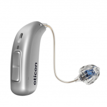 Oticon More 2 MiniRITE R Gris argenté / Oreille gauche