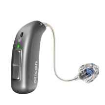 Oticon REAL 3 miniRITE R Gris argenté / Oreille gauche