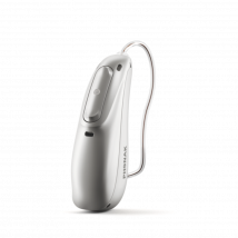 Phonak Audeo Lumity L70R hearing aids Gris argenté / Oreille gauche