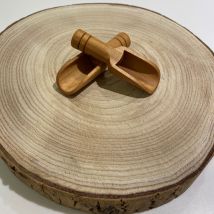 Mini Wooden Scoop