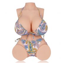 Nicole: 21.6kg üppiger Liebhaber Sex Doll mit großen Brüsten