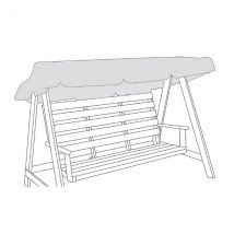 2 Seater Pull Over Replacement Canopy "142cm x 130cm"