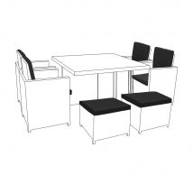 12-16 Piece Rattan Cushion Set