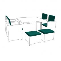 12-16 Piece Rattan Cushion Set