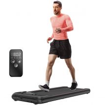 Under Desk Walking Treadmill with Remote, LED Display, 1-8KM/H Treadmills for Home Office Aerobic Exercise