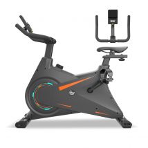 Indoor Cycling Stationary Bike Magnetic Resistance Exercise Bike with LCD Pulse Heart Rate Monitor for Home Cardio Workout