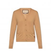 Gucci Wool Logo Cardigan