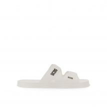 GCDS Rubber Logo Flats Sandals