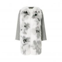 Fendi Fur Trim Cashmere Coat