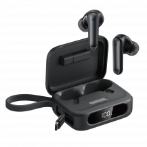 P41i | Earbuds mit Handy-Ladefunktion Schwarz Integrierter Lightning-Stecker