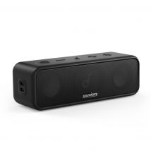 soundcore 3 | Bluetooth-Lautsprecher mit Stereo-Sound Schwarz