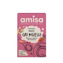 Amisa Organic Gluten Free Fruity Oat Muesli - 325g