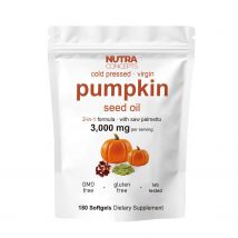 Cold Pressed Pumpkin Seed Oil & Saw Palmetto Softgels