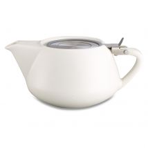 Alison Appleton Fritz - Teapot - Stainless Steel Infuser - White - Teaware - Tea for Two