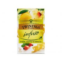 Twinings -  Lemon, Rosehip & Hibiscus - 20 Envelopes