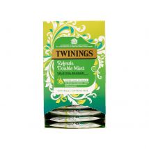 Twinings -  Refresh Double Mint - 15 Pyramid Bags (Individually Wrapped)