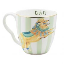 Yvonne Ellen Lion Quote - Large Mug - Quirky Animal Mug - Teaware - Tea Lover Gift