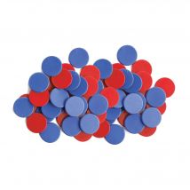 2-Colour Counters, Red/Blue