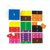 Printed Fraction Squares