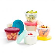 Recipientes para alimentos Babybols, 6 x 180 ml