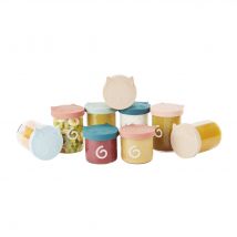 Pack de recipientes de cristal para alimentos Isy'Bowls