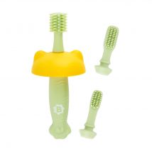 Cepillo de dientes evolutivo de silicona
