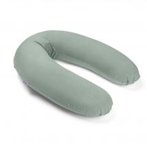 Cojín de Lactancia Doomoo Buddy Corduroy Verde – Multifuncional y Ergonómico
