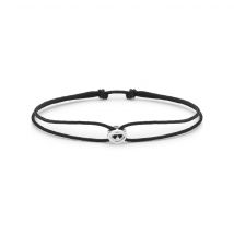 1g Polished Sterling Silver Entrelacs Cord Bracelet