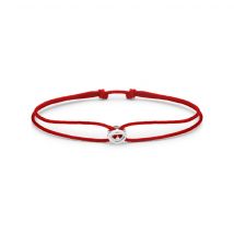 1g Polished Sterling Silver Entrelacs Cord Bracelet