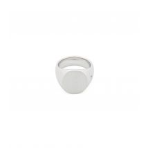 Oval Satin M Ring
