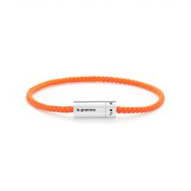 7g Polished Sterling Silver Nato Cable Bracelet