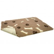 Vetbed Mink Bone/Paws Nonslip 26x20"