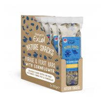 Burgess Excel Nat Snack CornF Bars 5x60g