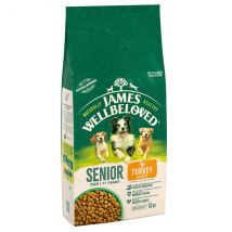 James Wellbeloved Dog Senior Turkey & Rice - 15KG