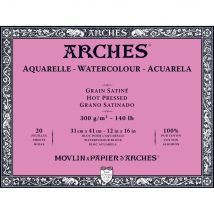 Arches Block - 10" x 14"/ 26 x 36 cm - HP