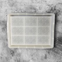 Rectangle Tray with Puzzle Pattern Silicone Mould