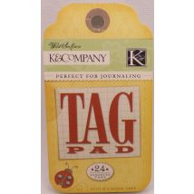 Wild Saffron Tag Pad