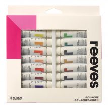 Reeves - Fine GouacheTube Set - 18 x 12ml