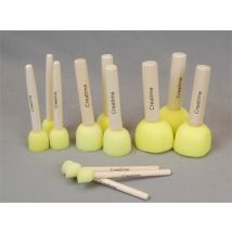 Foam Dabbers, 4x3 Assorted Sizes 12Pcs