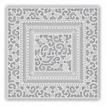 SD Holly and Swirls Peace Frame Set Sweet Dixie Cutting Die