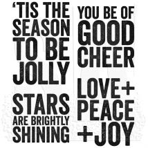 Tim Holtz - BOLD TIDINGS 1