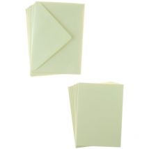 Yellow A6 Card Packs (10)
